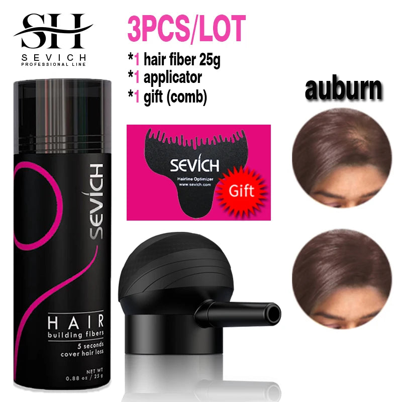 10 Colors Hair Fibers Keratin