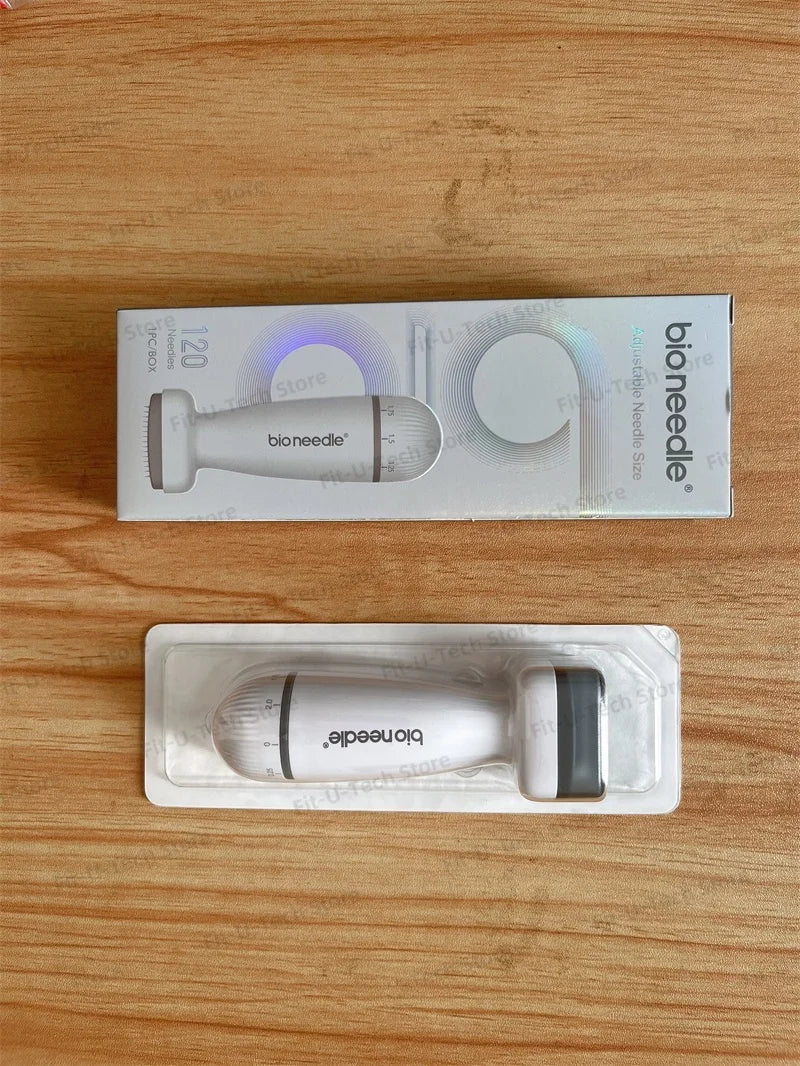 Adjustable derma stamp microneedle