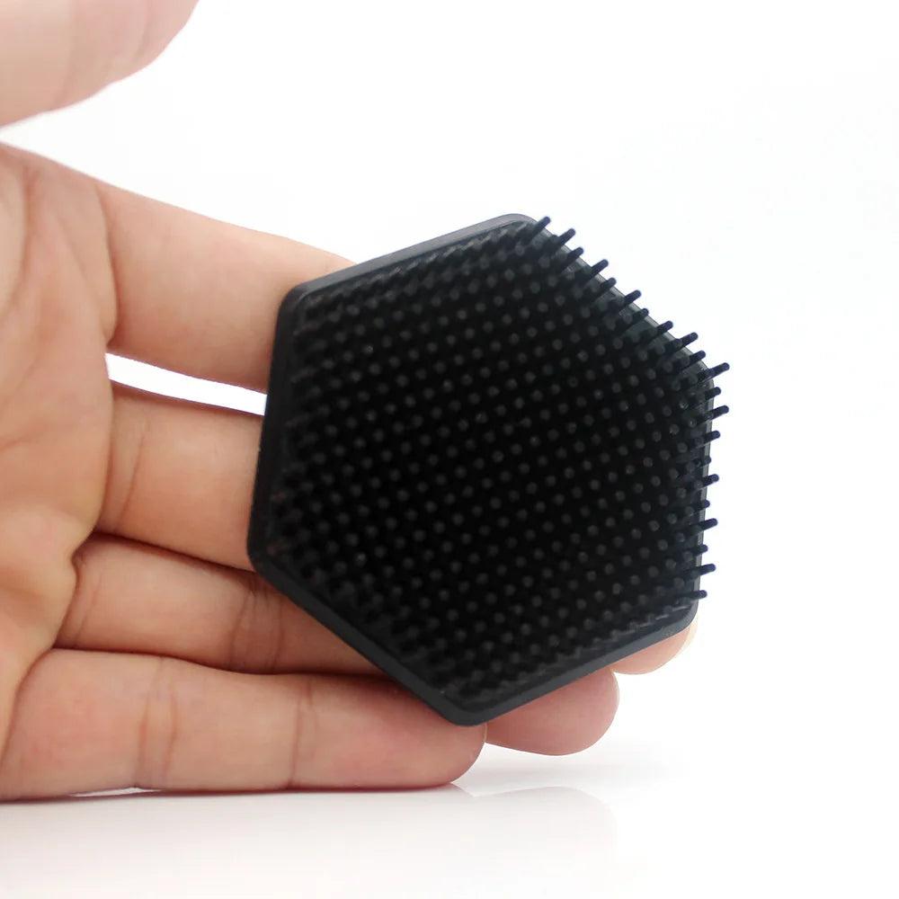 Men Facial Cleaning Brush Scrubber in Soft Silicone