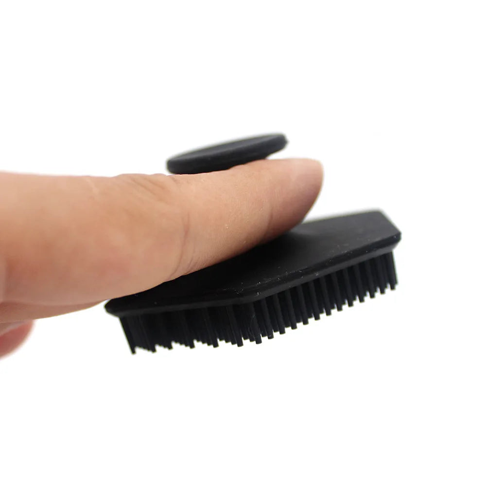 Men Facial Cleaning Brush Scrubber in Soft Silicone