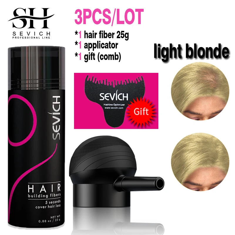 10 Colors Hair Fibers Keratin