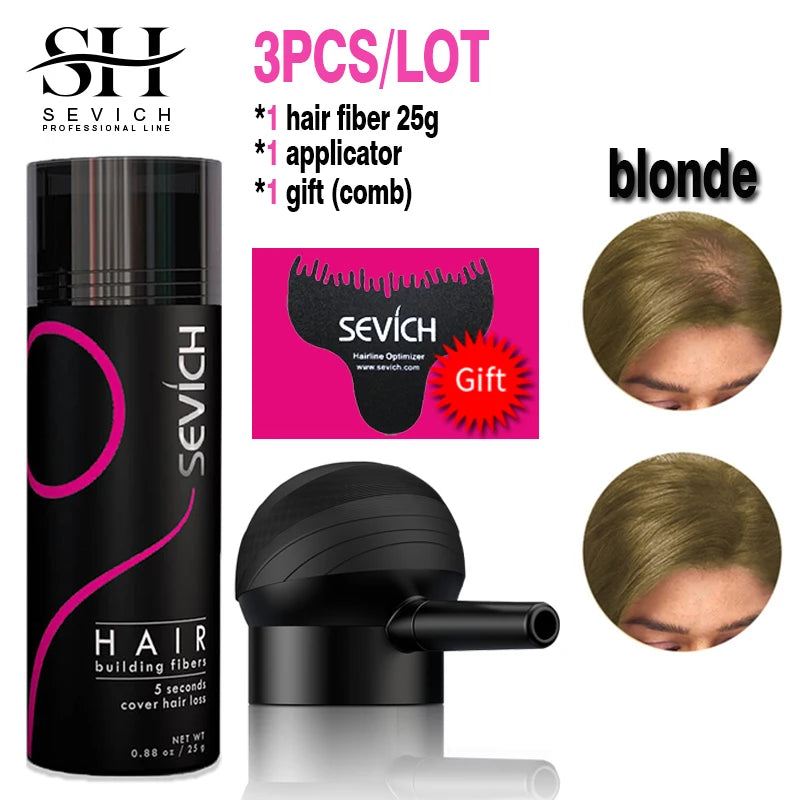 10 Colors Hair Fibers Keratin