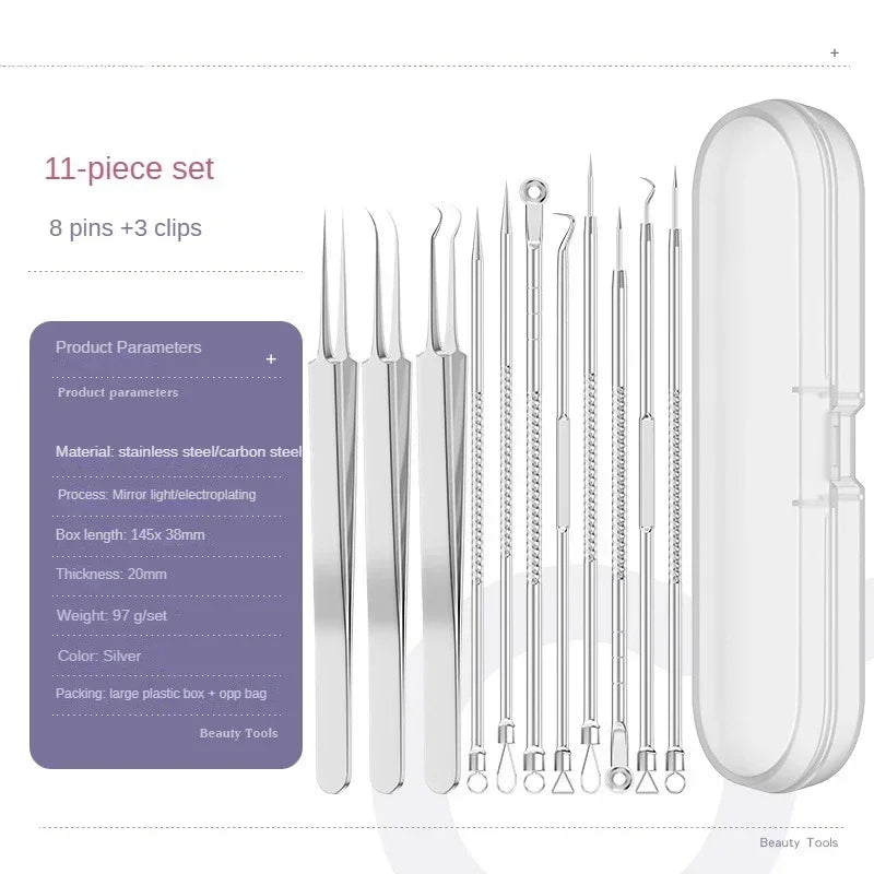 1/11Pcs Acne Pimples Blackhead Remover