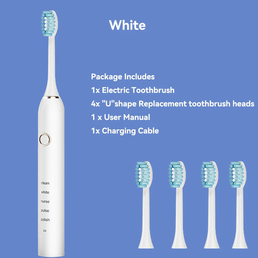Sonic Electric Toothbrush Rechargeable