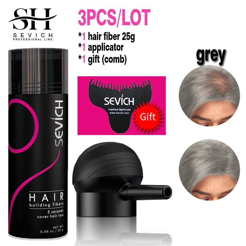 10 Colors Hair Fibers Keratin