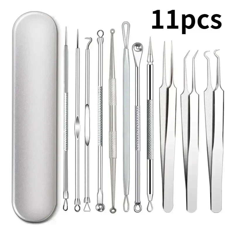 1/11Pcs Acne Pimples Blackhead Remover