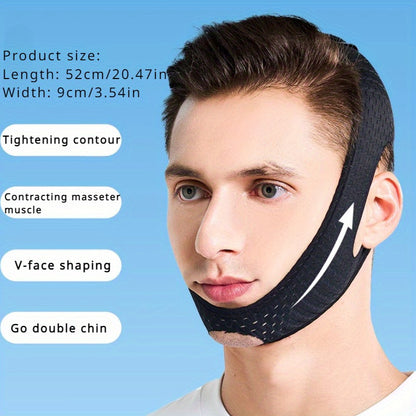 Men'S V-Line Lifting Face Slimming Band