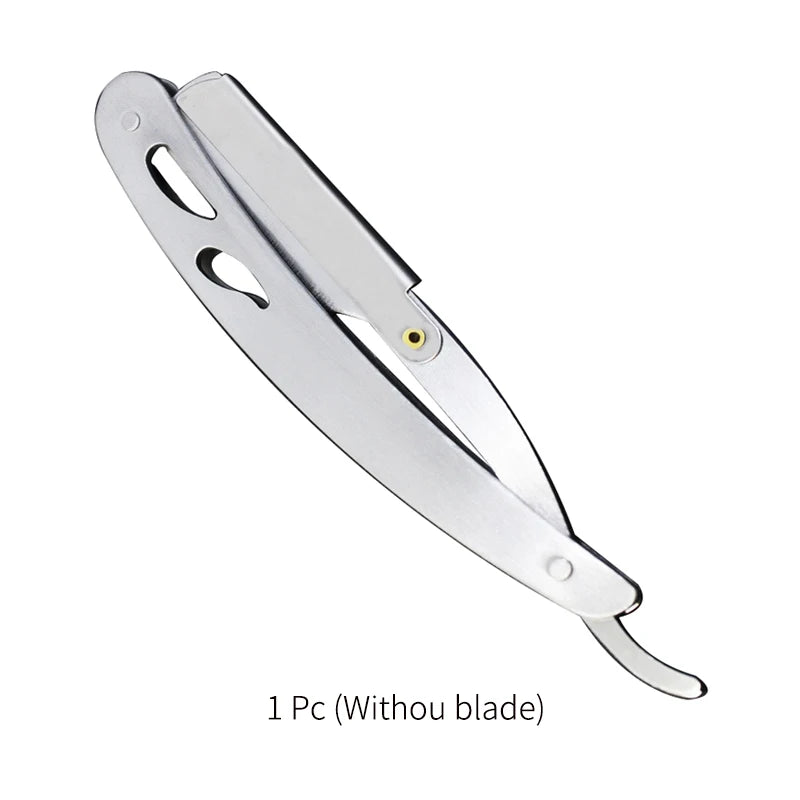 Men Straight Razor Edge Stainless Steel