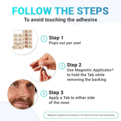 Boost Oxygen Intake Magnetic Nasal Dilator,Sleep