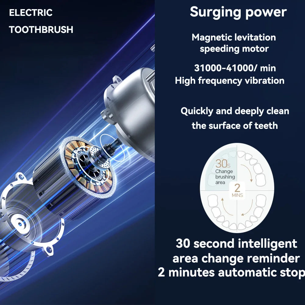Sonic Electric Toothbrush Rechargeable