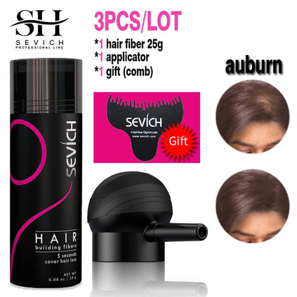 10 Colors Hair Fibers Keratin