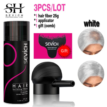 10 Colors Hair Fibers Keratin