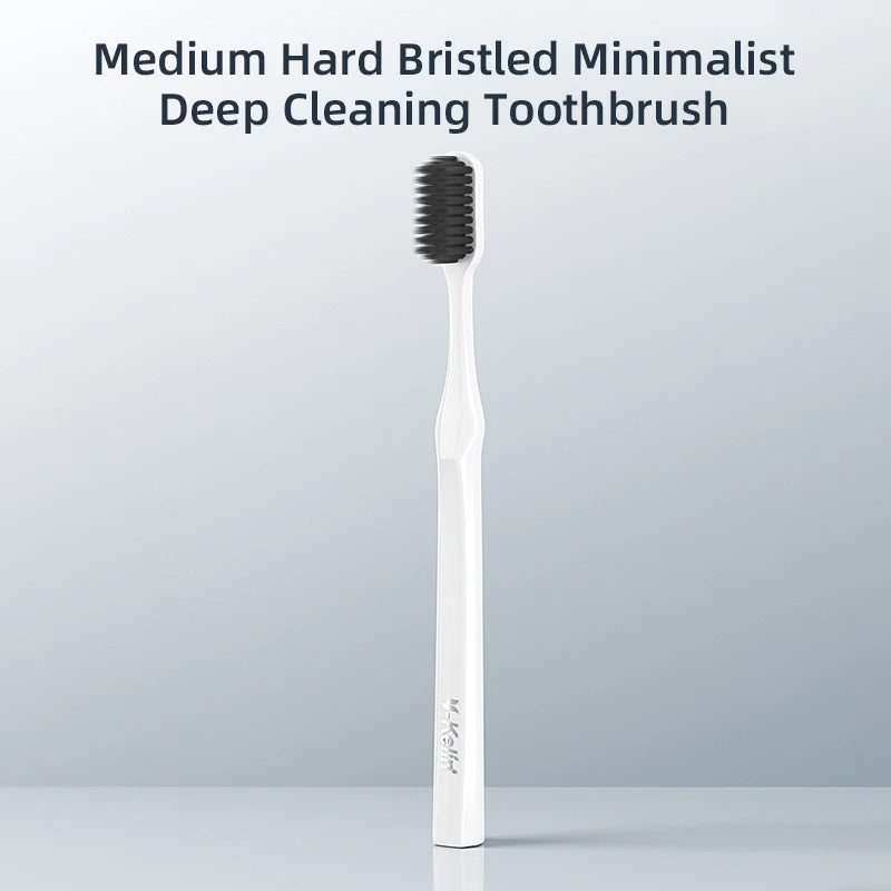 Extra Hard Cleaning Set Small And Medium Bristle Toothbrushes