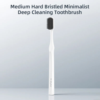 Extra Hard Cleaning Set Small And Medium Bristle Toothbrushes