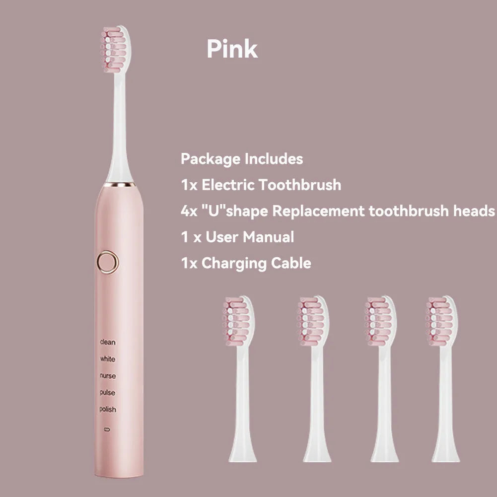Sonic Electric Toothbrush Rechargeable
