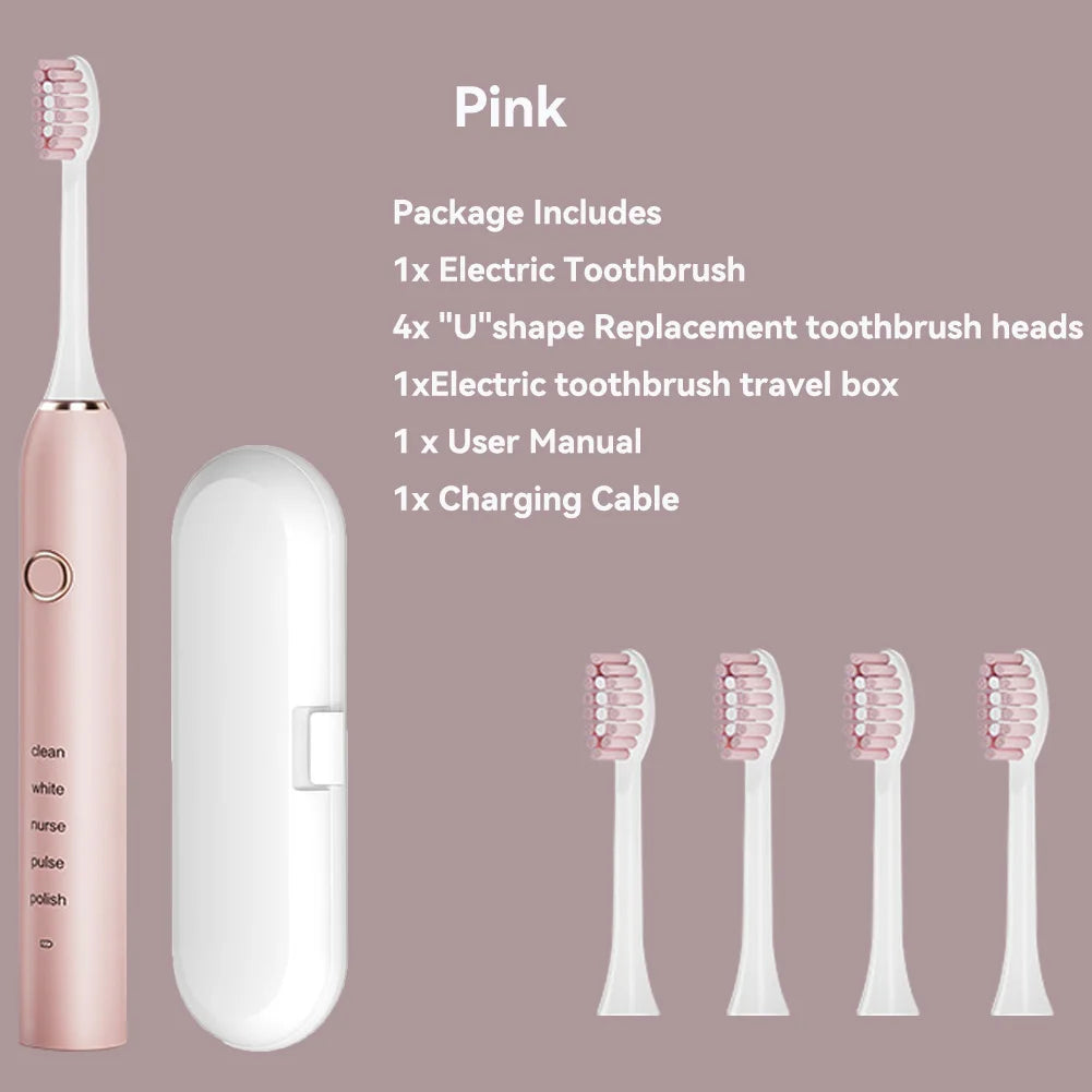 Sonic Electric Toothbrush Rechargeable