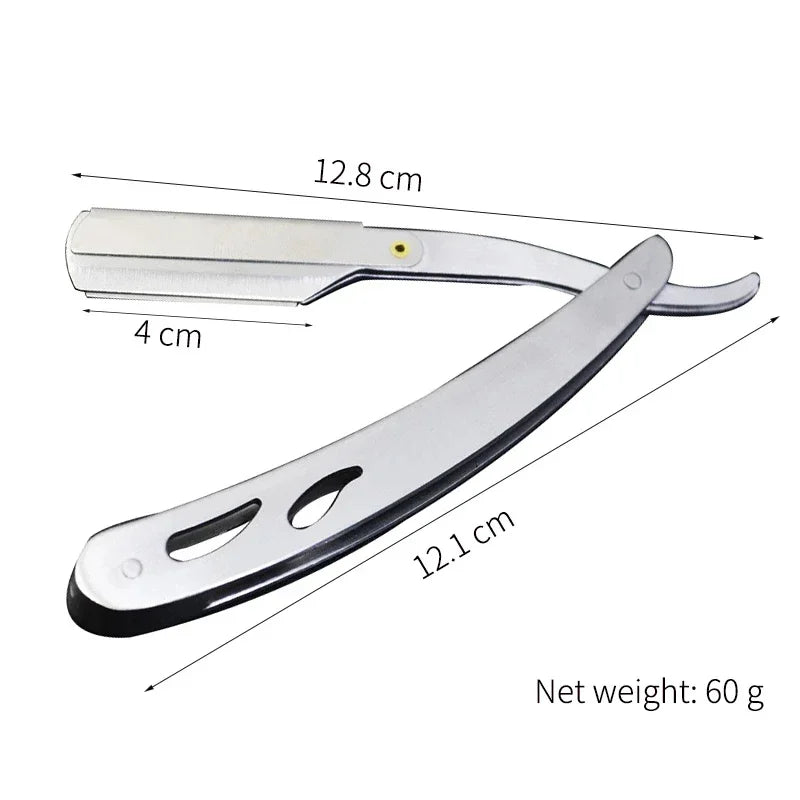 Men Straight Razor Edge Stainless Steel