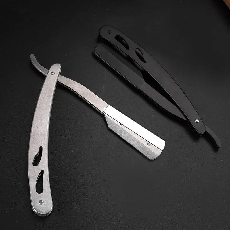 Men Straight Razor Edge Stainless Steel