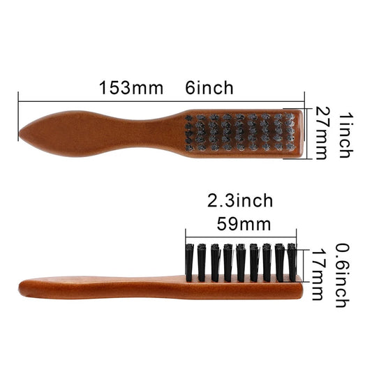 Barber Wood Handle Hairdressing