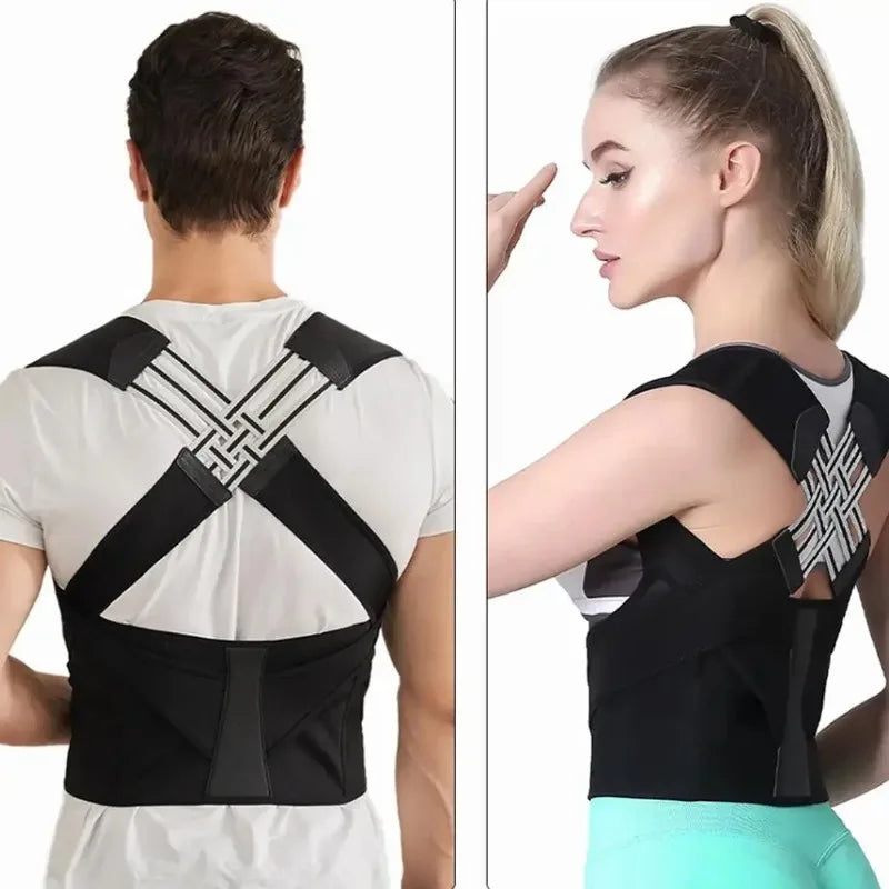 Posture Back Brace Adjustable Back Support Strap