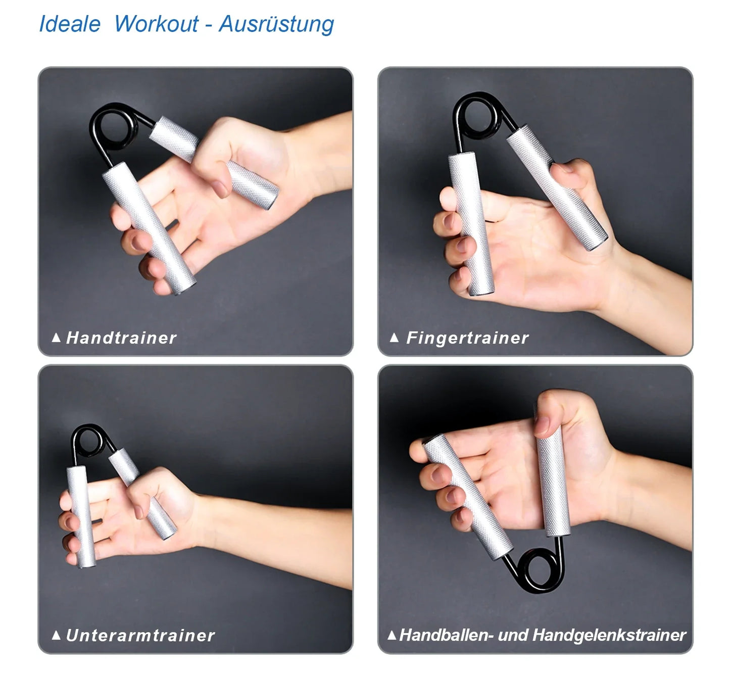 50LBS-300LBS Metal Grip Strength Trainer Workout