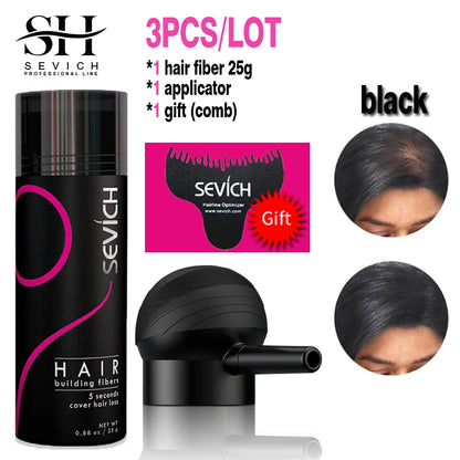 10 Colors Hair Fibers Keratin