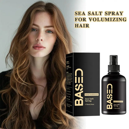 Volumizing Sea Salt Hair Styling