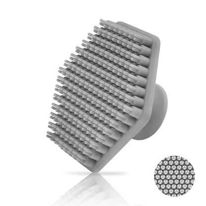 Men Facial Cleaning Brush Scrubber in Soft Silicone