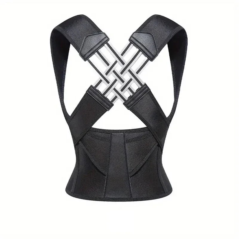 Posture Back Brace Adjustable Back Support Strap