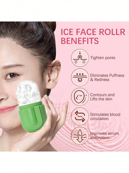 Ice Roller - Facial Massager for Skin Care - Reusable Silicone