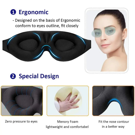 Eye Mask for Sleeping 3D