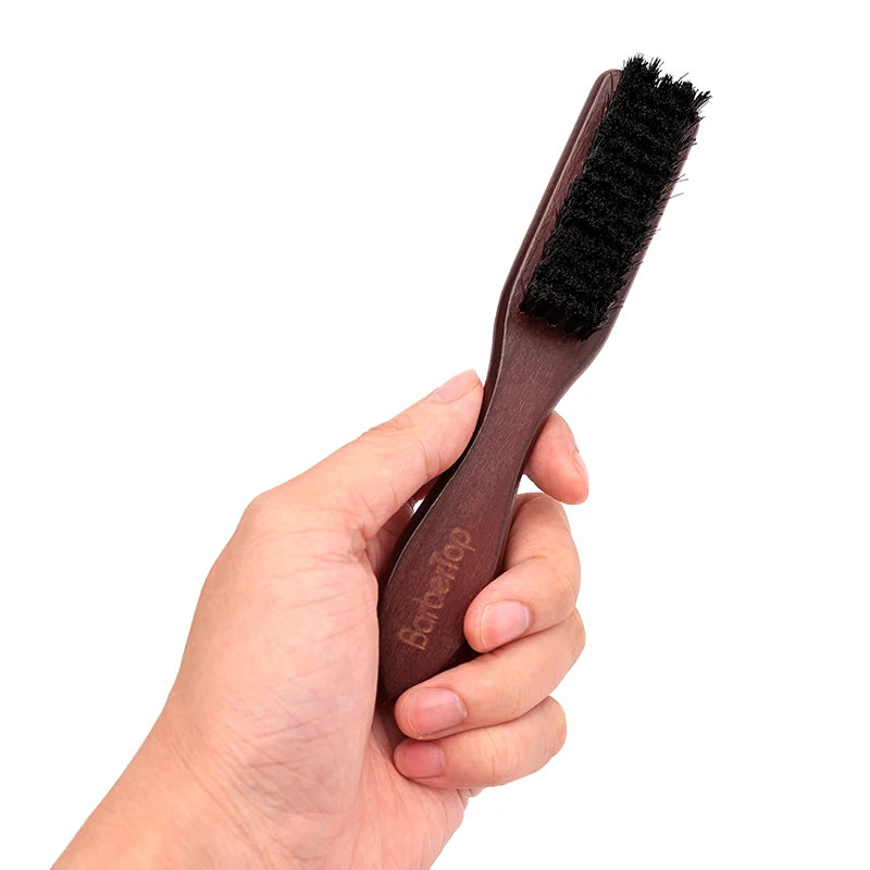 Barber Wood Handle Hairdressing