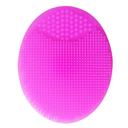 Men Facial Cleaning Brush Scrubber in Soft Silicone
