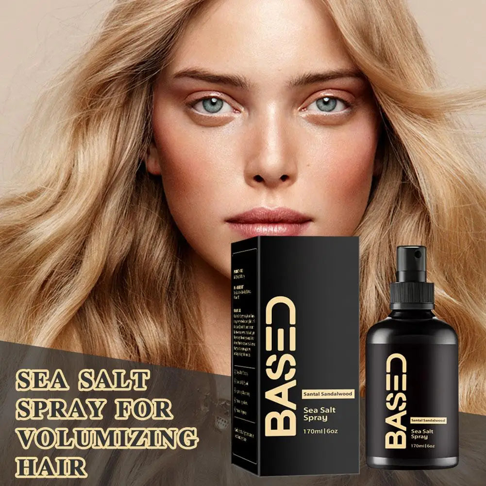 Volumizing Sea Salt Hair Styling