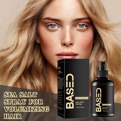 Volumizing Sea Salt Hair Styling