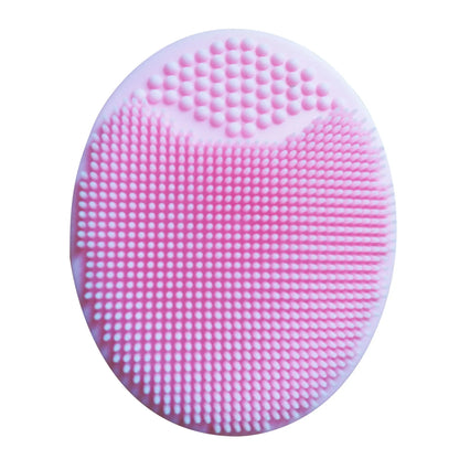 Men Facial Cleaning Brush Scrubber in Soft Silicone