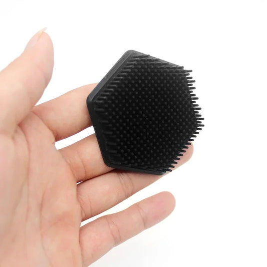Men Facial Cleaning Brush Scrubber in Soft Silicone