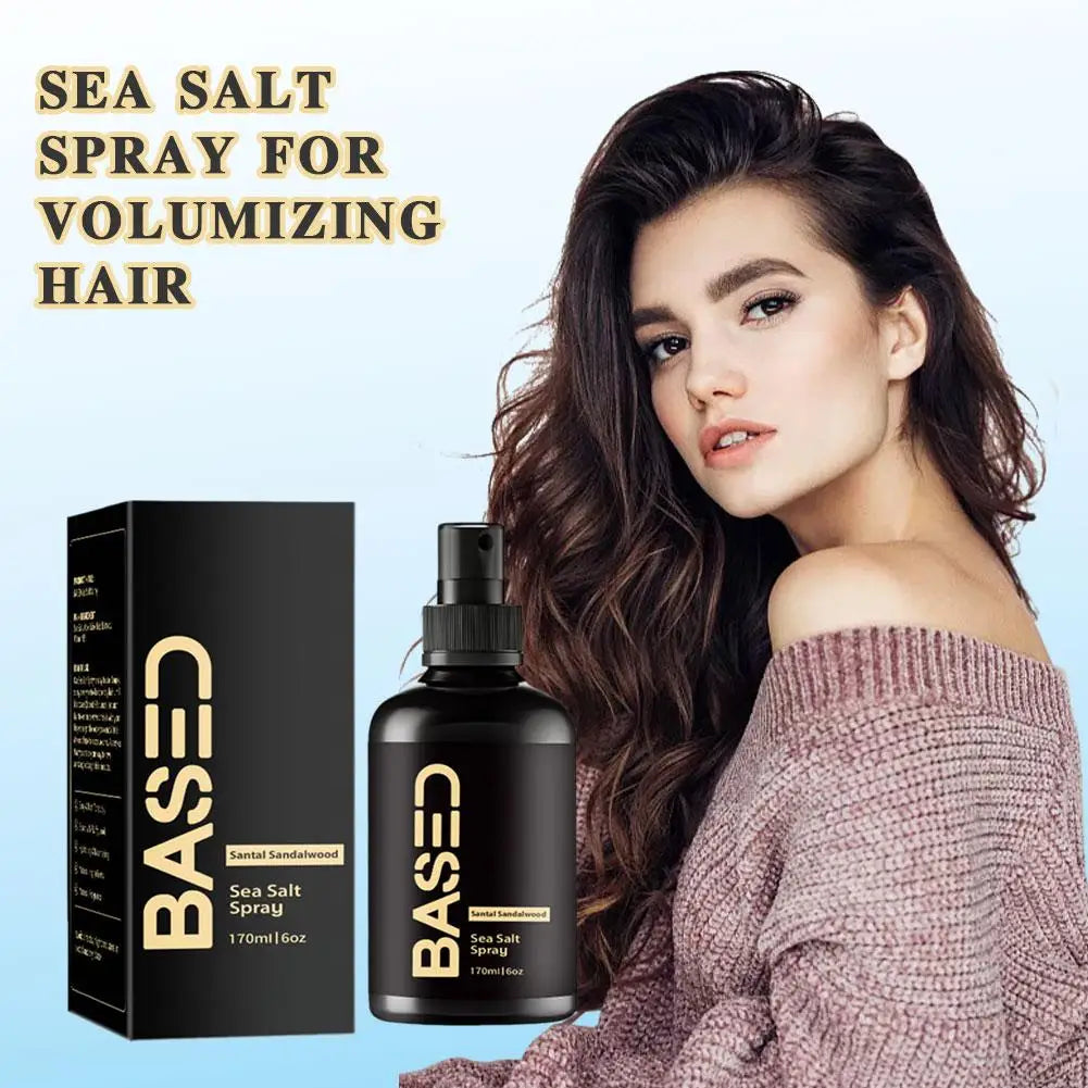 Volumizing Sea Salt Hair Styling