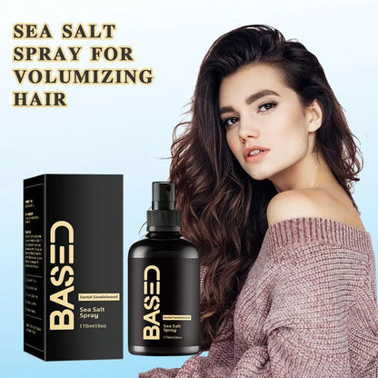 Volumizing Sea Salt Hair Styling