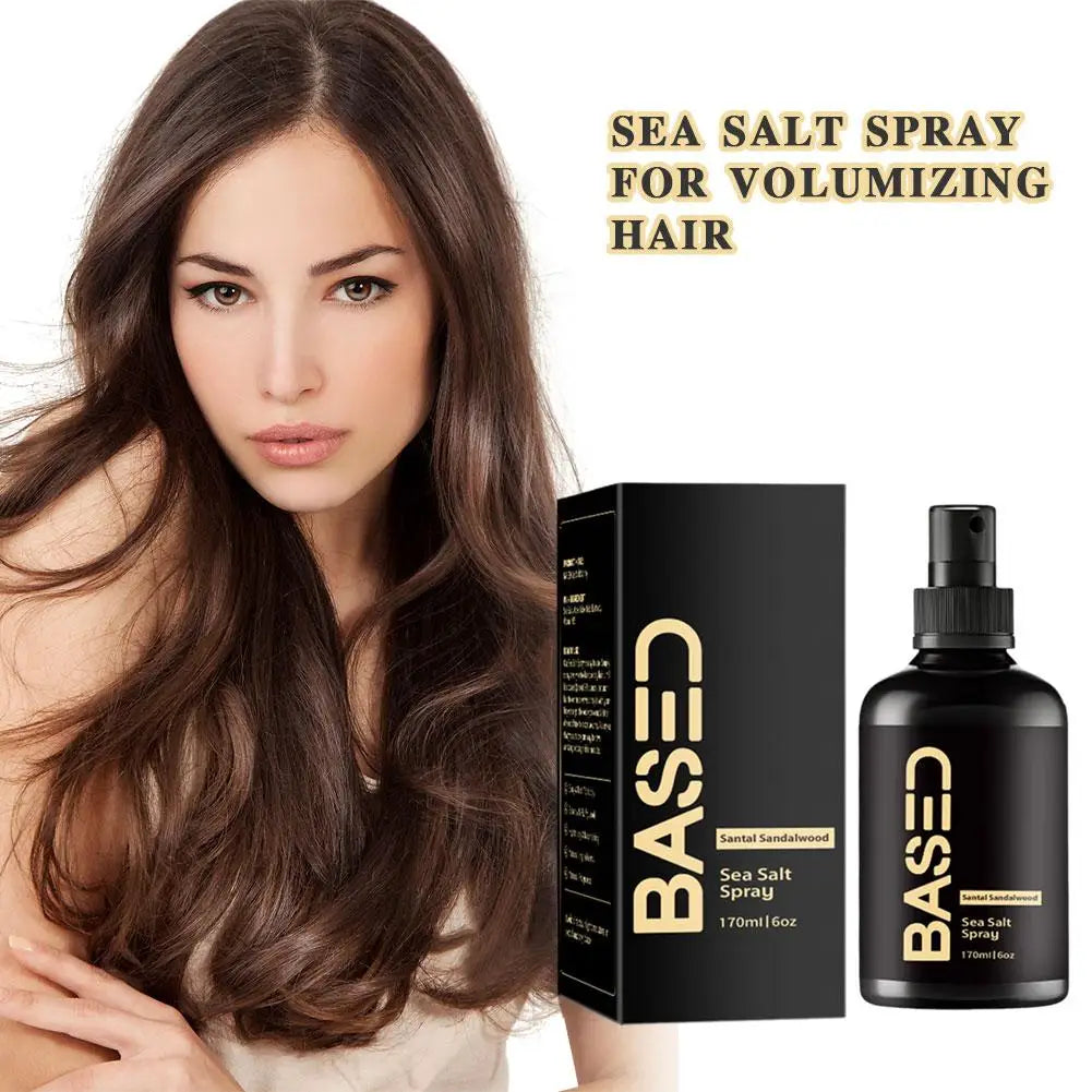 Volumizing Sea Salt Hair Styling