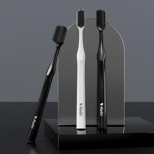 Extra Hard Cleaning Set Small And Medium Bristle Toothbrushes