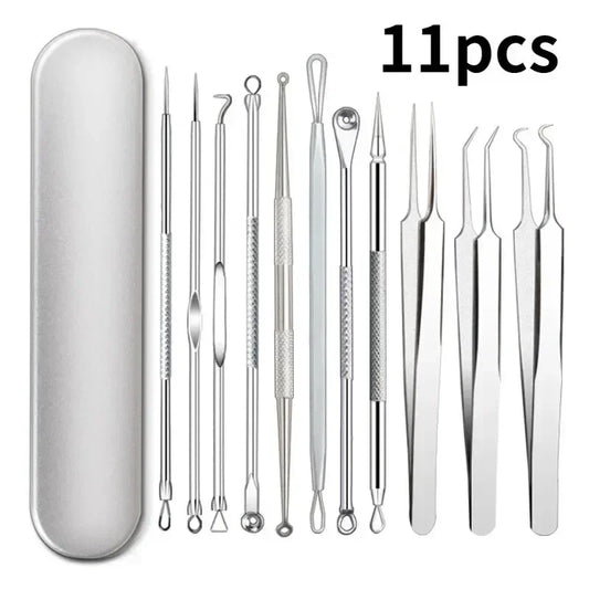 1/11Pcs Acne Pimples Blackhead Remover