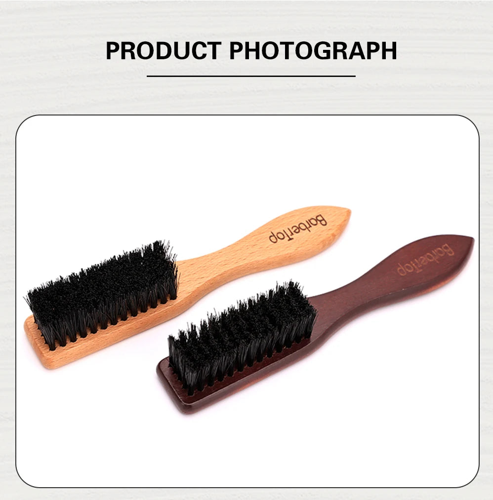 Barber Wood Handle Hairdressing