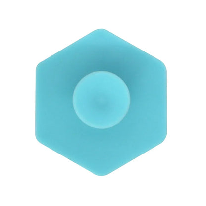 Men Facial Cleaning Brush Scrubber in Soft Silicone