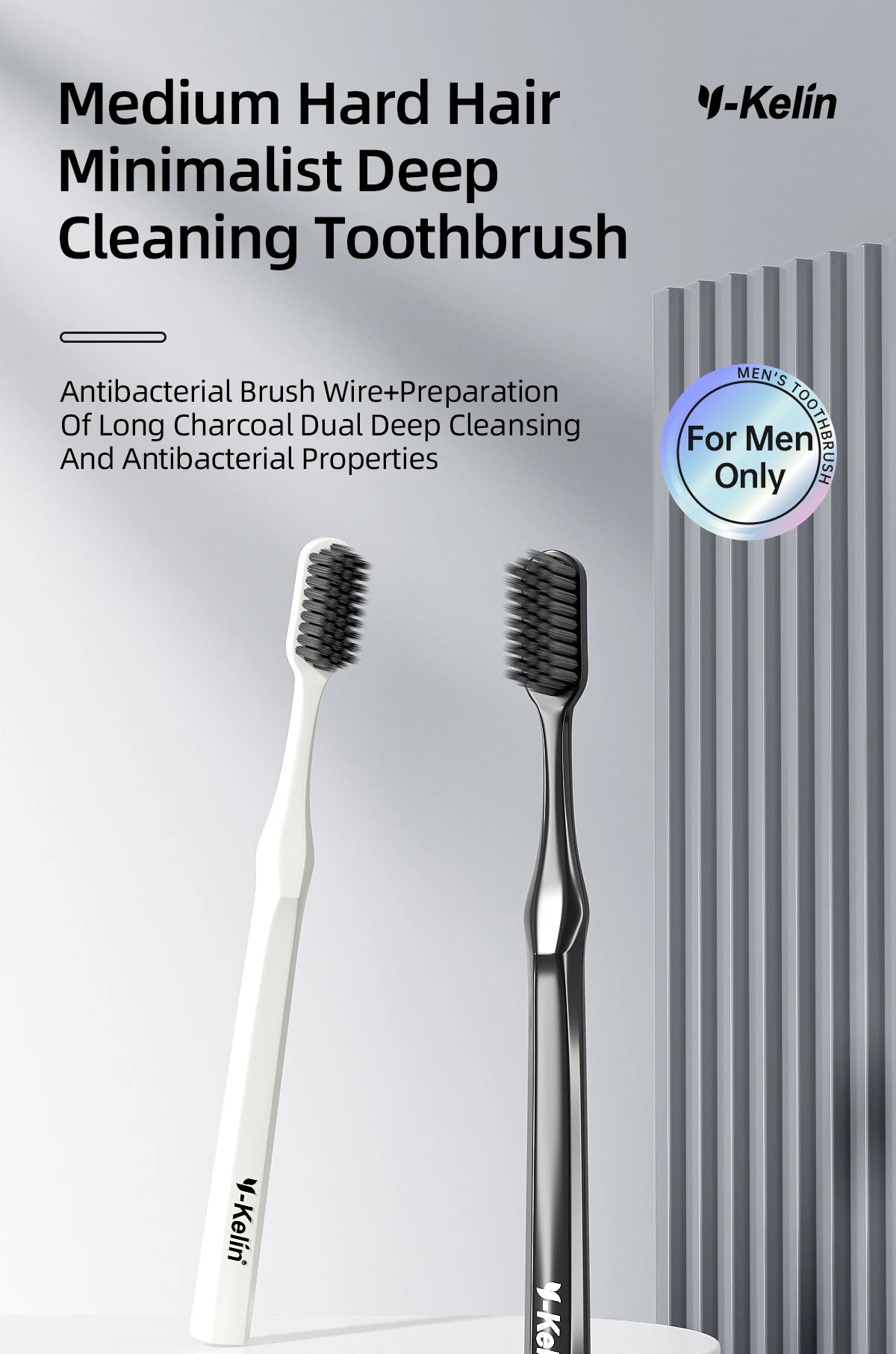Extra Hard Cleaning Set Small And Medium Bristle Toothbrushes