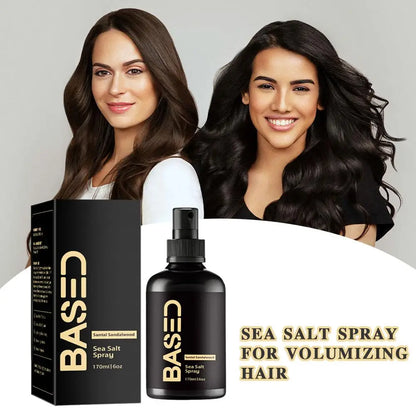 Volumizing Sea Salt Hair Styling