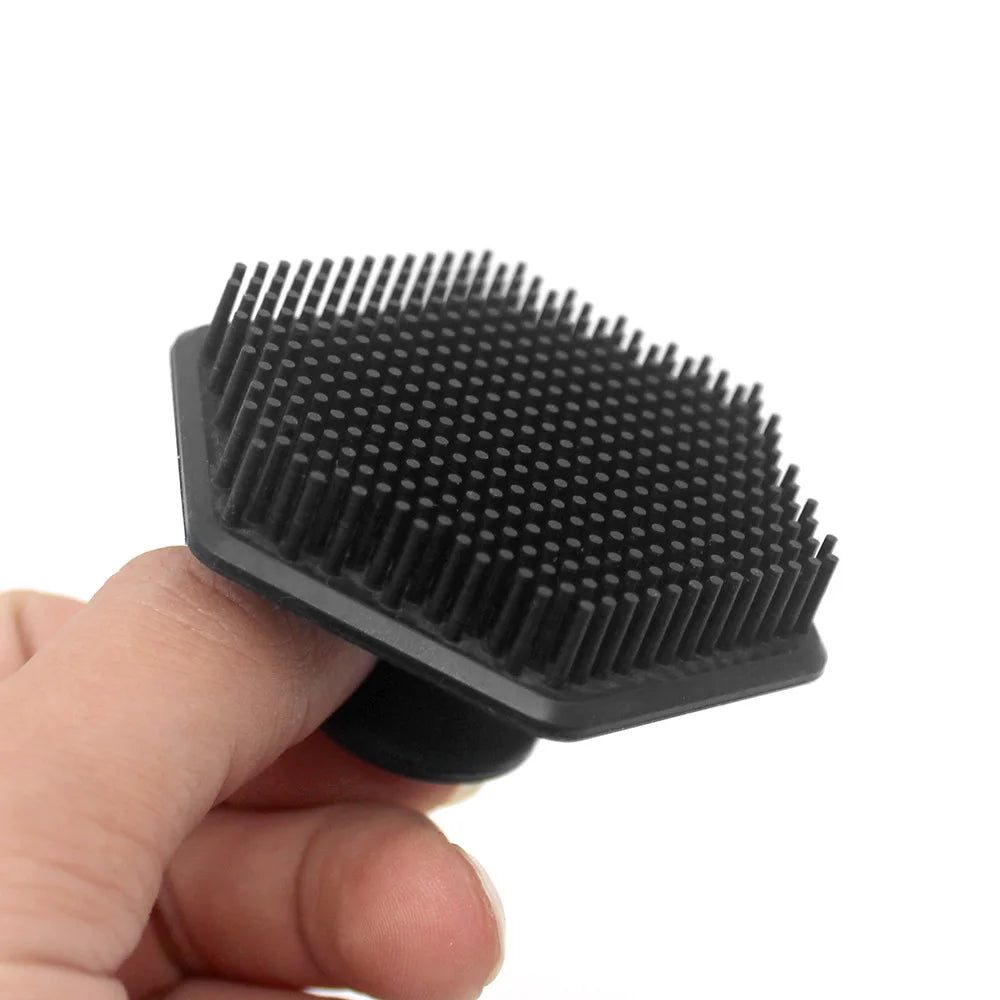 Men Facial Cleaning Brush Scrubber in Soft Silicone