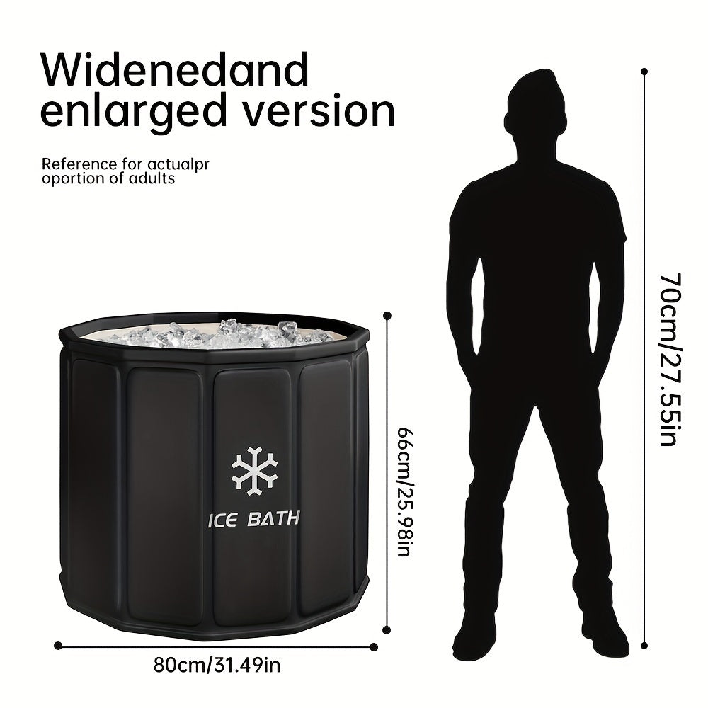 1pc Portable Ice Bath Tub for Adults